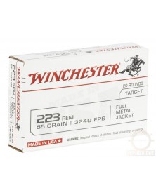 WINCHESTER 223 REM 55GR FMJ
