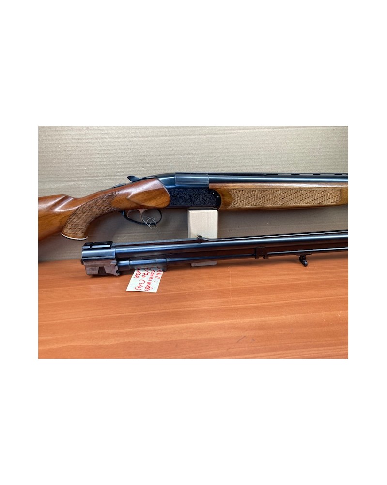 BRNO 502.3 DOUBLE JEU DE CANON CAL. 12/70 ET 7X65R