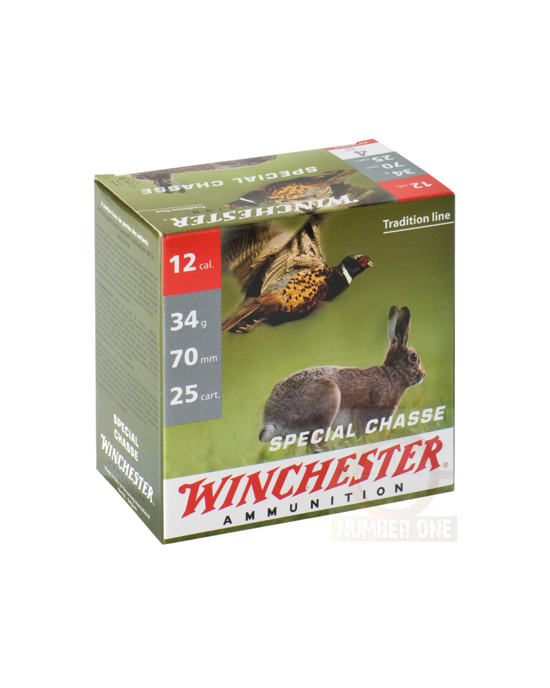 SPECIAL CHASSE CAL. 12/70 BJ 34G (plomb nickelé) - PACK DE 450 CARTOUCHES