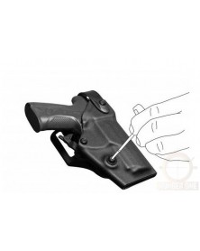 HOLSTER VKT8 NOIR POUR GLOCK17/19/22/23/25/26/27/28 DROITIER OU GAUCHER