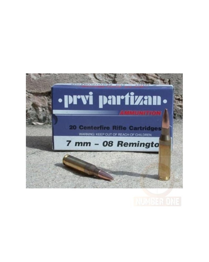 PARTIZAN 7-08 Rem 120gr HP