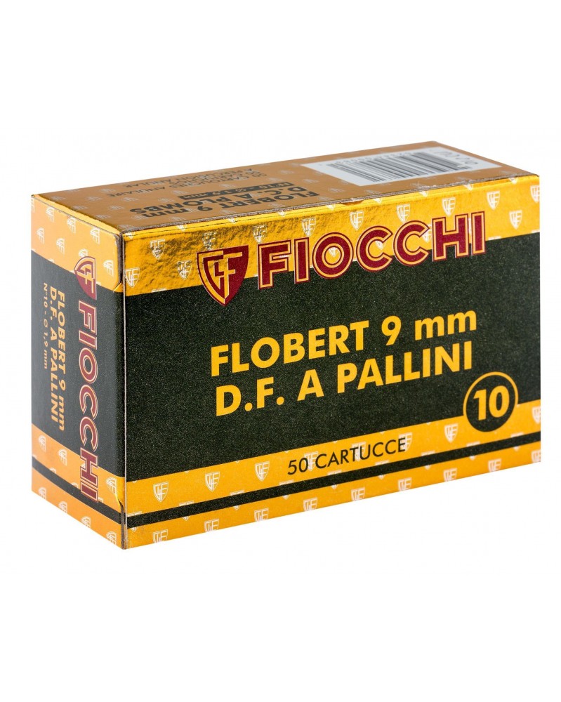 FIOCCHI 9 mm A GRENAILLE DE PLOMB N°7.5